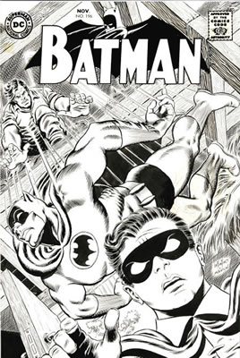 Carmine Infantino : Batman #196 Cover Original Art (DC, 1967).