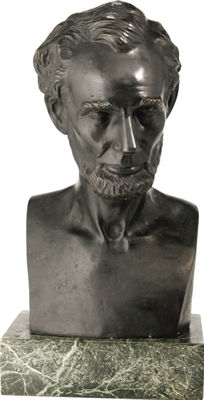 Thomas Dow (TD) Jones : Lincoln Bust