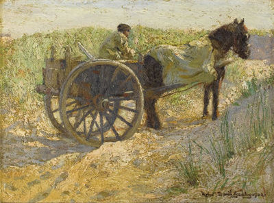 Robert Gauley : Horse with Carriage