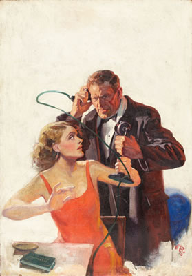 August Bleser Jr : Scotland Yard, pulp cover