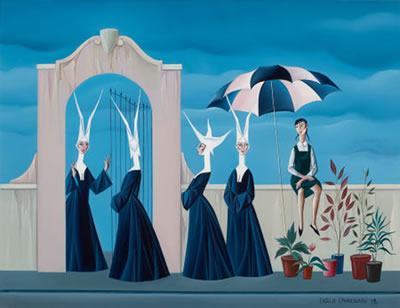 Carlo Canevari : Untitled (Nuns at the Gate)