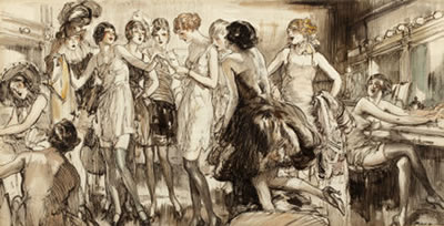 Henry Raleigh : Theater Dressing Room