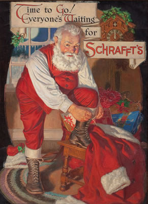 Walter Humphrey : Time to Go!, Everyone's Waiting for Schrafft's, Schrafft's Chocolate advertisement