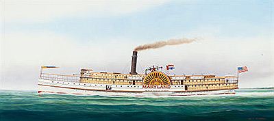 Scott Cameron : The Steamer 'Chesapeake'