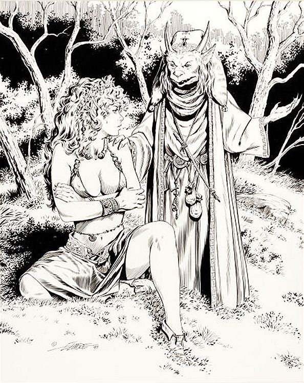 Larry Elmore : From Auction Records