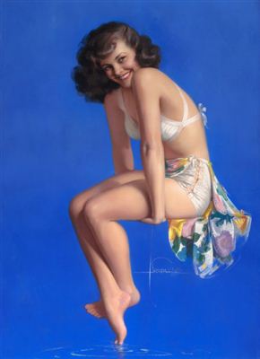 Rolf Armstrong : Twinkle Toes