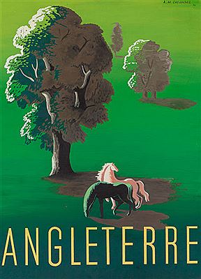 Adolphe Jean-Marie (AM) Cassandre : Angleterre