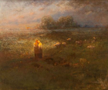 George Inness Jr : Golden Afternoon