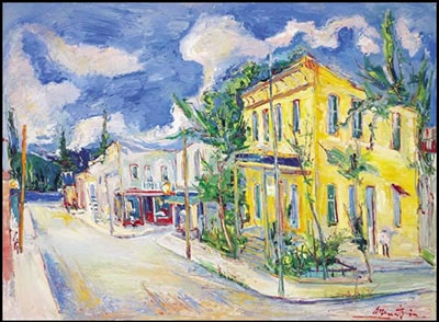 Samuel Borenstein : Street in Ste-Agathe