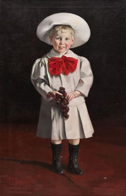 H Otto Ruger : Kinderportrait