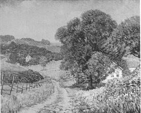 John Franklin Stacey : Country Lane