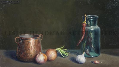 Arturo Martinez : Still Life with Shallots