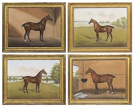 Dan Smith : Race Horses (four works)