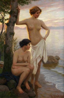 Carl Zopf : TWO WOMEN AT SEA