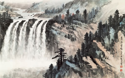 Junbi Huang : Waterfall