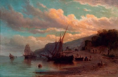 Louis Mennet : Le port de Marseille