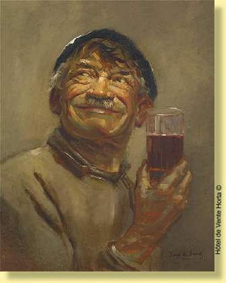 Karel de Bauw : Le buveur de kriek