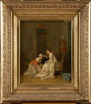 Antoine-Émile Plassan : La toilette