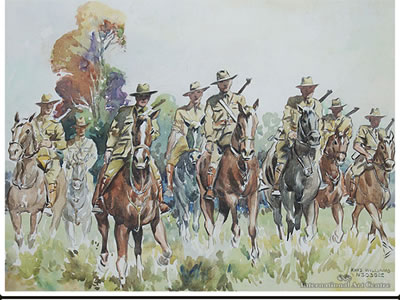 Rhys Williams : Anzac Cavalry