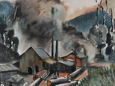 Bessie Christie : The Timber Mill