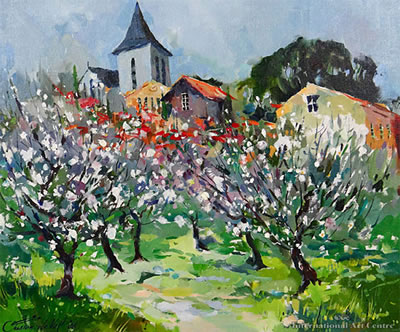 Gaston De Vel : Springtime in Gap, France