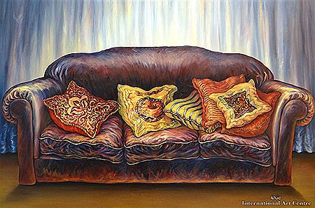 Sylvia Siddell : Dark Sofa