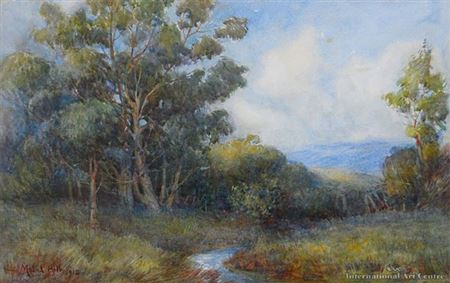 Mabel M Hill : Rural Landscape