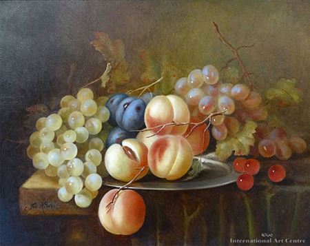 Jos Kivits : Still Life with Fruit