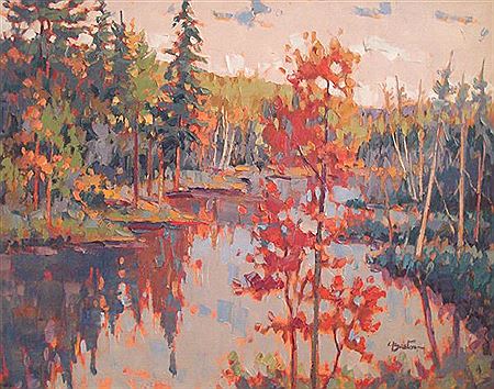 Yvon Breton : 'Reflet d'automne'