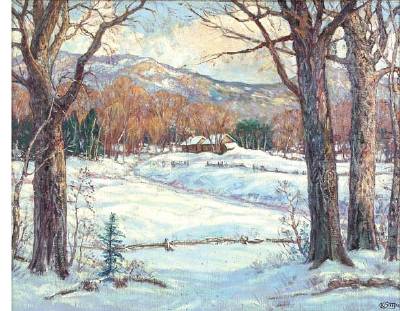 Alvin Stupe : Winter Landscape