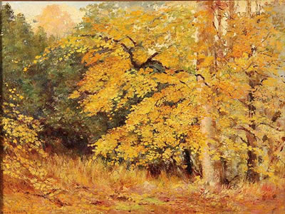 David Bond Walker : Autumn Landscape