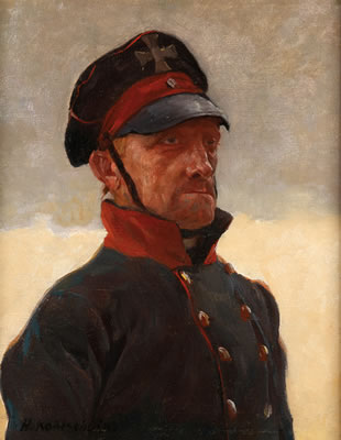 Hans Kohlschein : Portrait of a Soldier