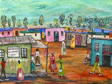 Ditaba Elias Sewape : Township Scene