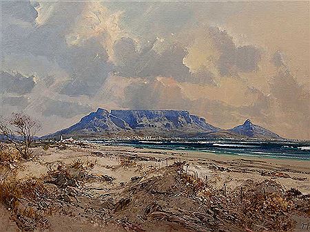 Gerrit Roon : View of Table Mountain