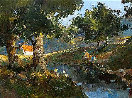 Tony De Freitas : Fishing from the River