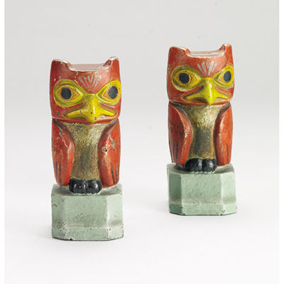 Florence Wyle : Owl Bookends