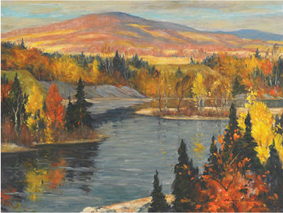 Thomas Hilton Garside : OCTOBER DAY: NORTH RIVER