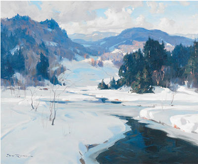 Eric Riordon : MORNING LIGHT, LAURENTIANS