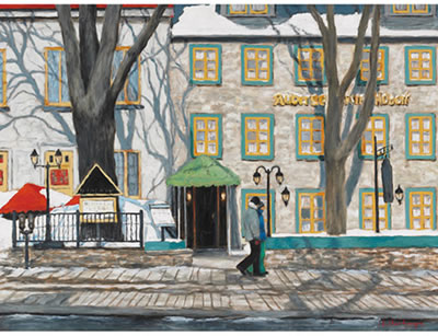 Luc Deschamps : COUPLE, GRAND ALLEE, QUEBEC