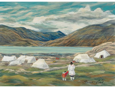 Anna Noeh : SUMMER CAMP NEAR PANG NIRTUNG, 1972