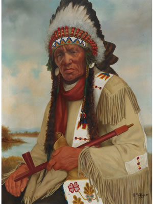 Henry Metzger : CHIEF MUSKEG, FILE HILLS RESERVE