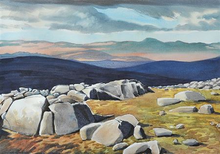 Vernon P Carter : 'TOWARDS ERRIGAL MOUNTAIN'