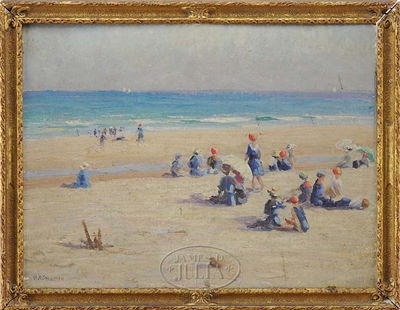 Harold Streator : A DAY AT THE BEACH