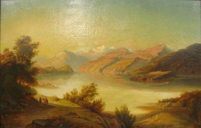 John Insco Williams : Landscape with River