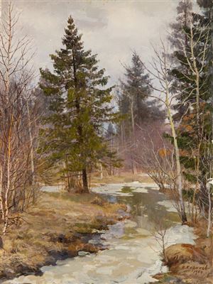 Vasily Osipovich Kirikov : March. Mstera neighborhood