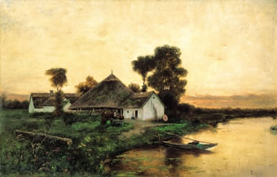 Arthur Tolgyossy : Mill on the Riverside