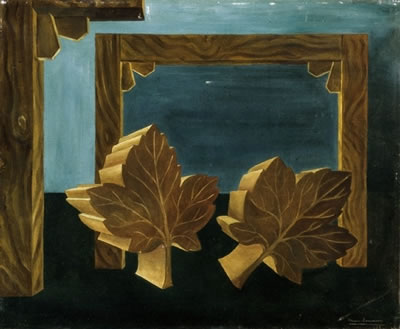 Marcel Marc Eemans : Leaves (The frame of the flesh)