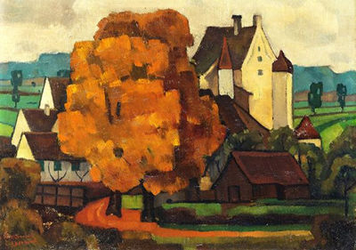 Heinrich Eberhard : Herbstlandschaft