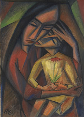 Emil Maetzel : Madonna. 1919.