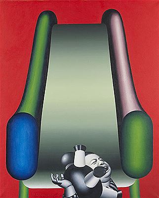 Peter Nagel : Rutschbahn II, 1969